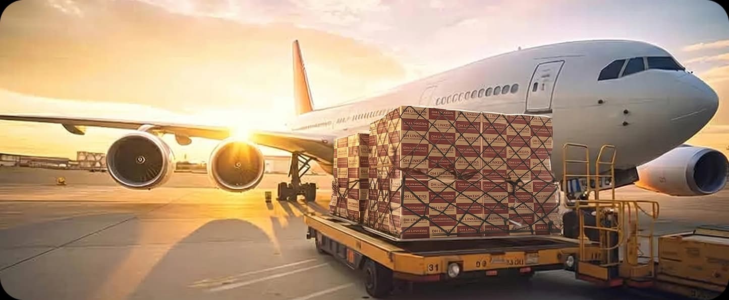 Air Freight Sea container delivery was the first shipping method.